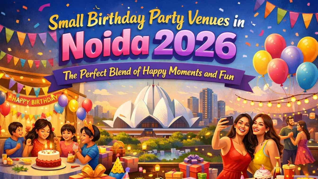 Small Birthday Party Venues in Noida
